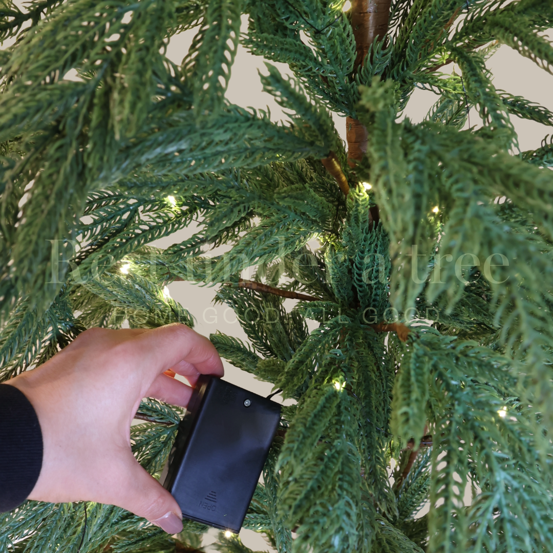 Árbol de Navidad Norfolk Deluxe LED