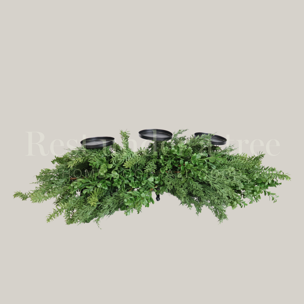 Centro de Mesa R.U.T. base – Elegancia Natural 80CM