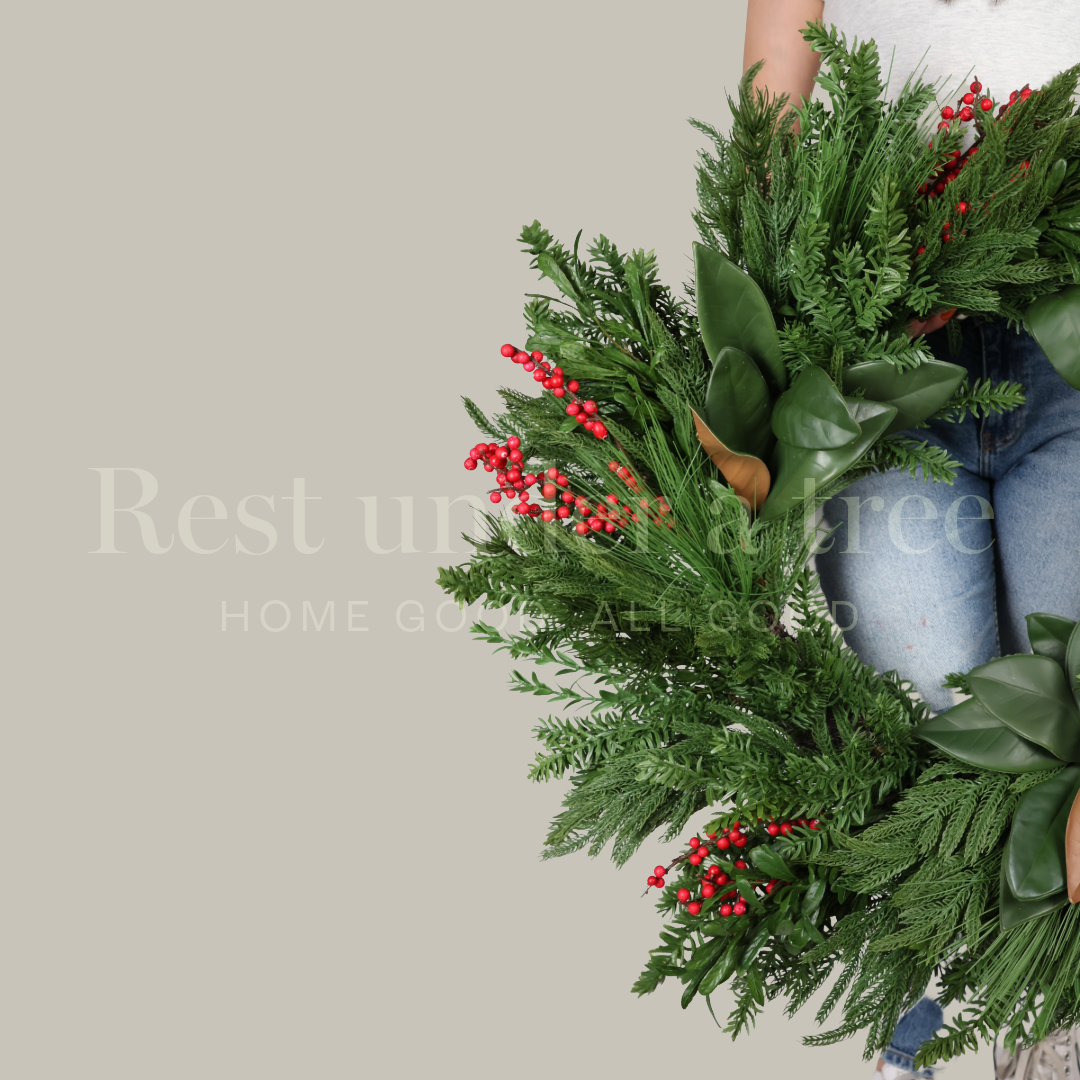 Corona Magnolia R.U.T. 90CM – Belleza Atemporal