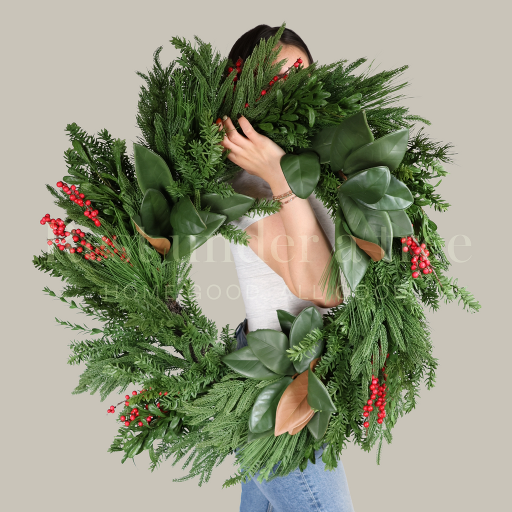 Corona Magnolia R.U.T. 90CM – Belleza Atemporal