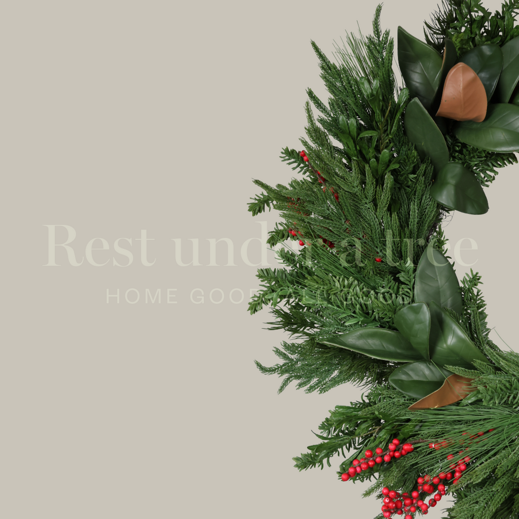 Corona Magnolia R.U.T. 90CM – Belleza Atemporal