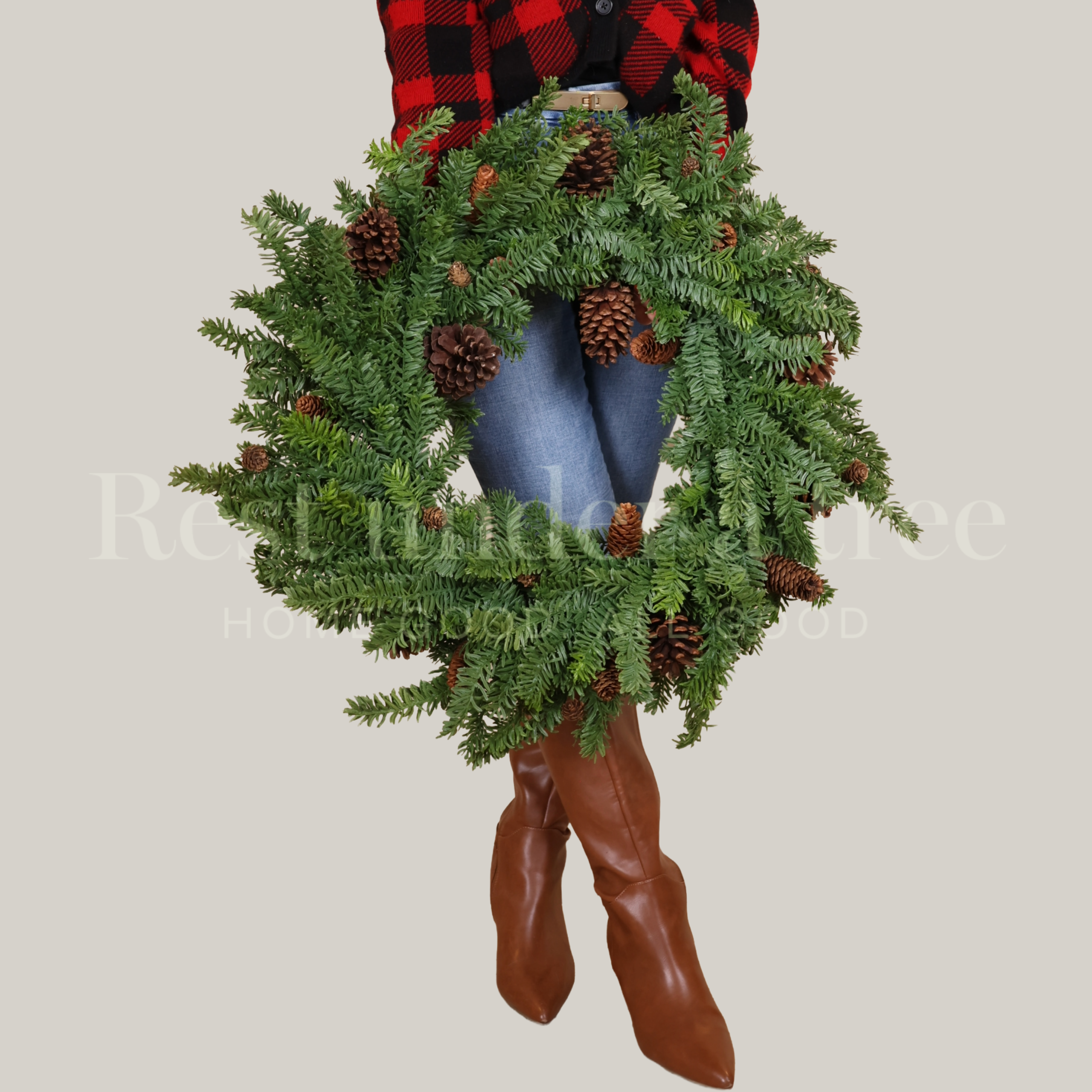 Corona de Piñas R.U.T. 80CM – Fuerza y Tradición