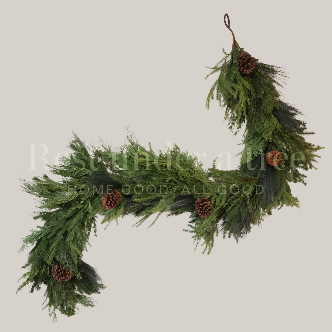 Guirnalda R.U.T. PIÑAS – 220 cm