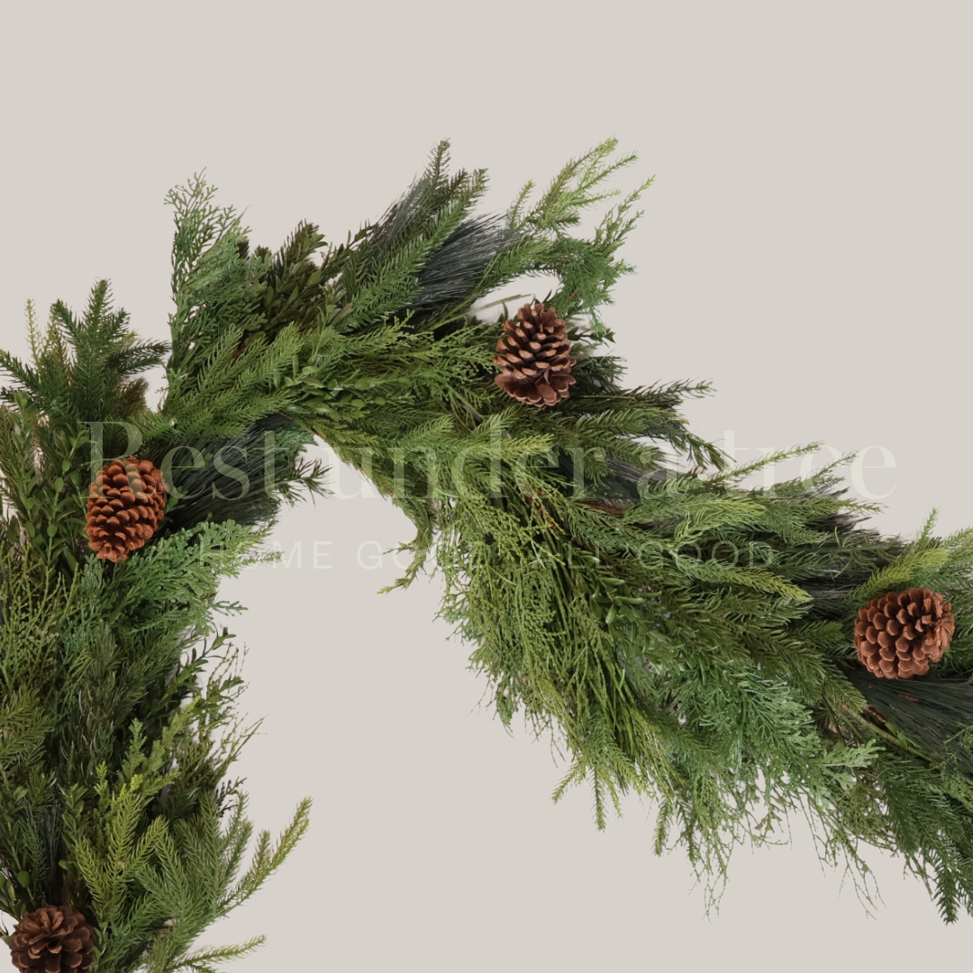 Guirnalda R.U.T. PIÑAS – 220 cm