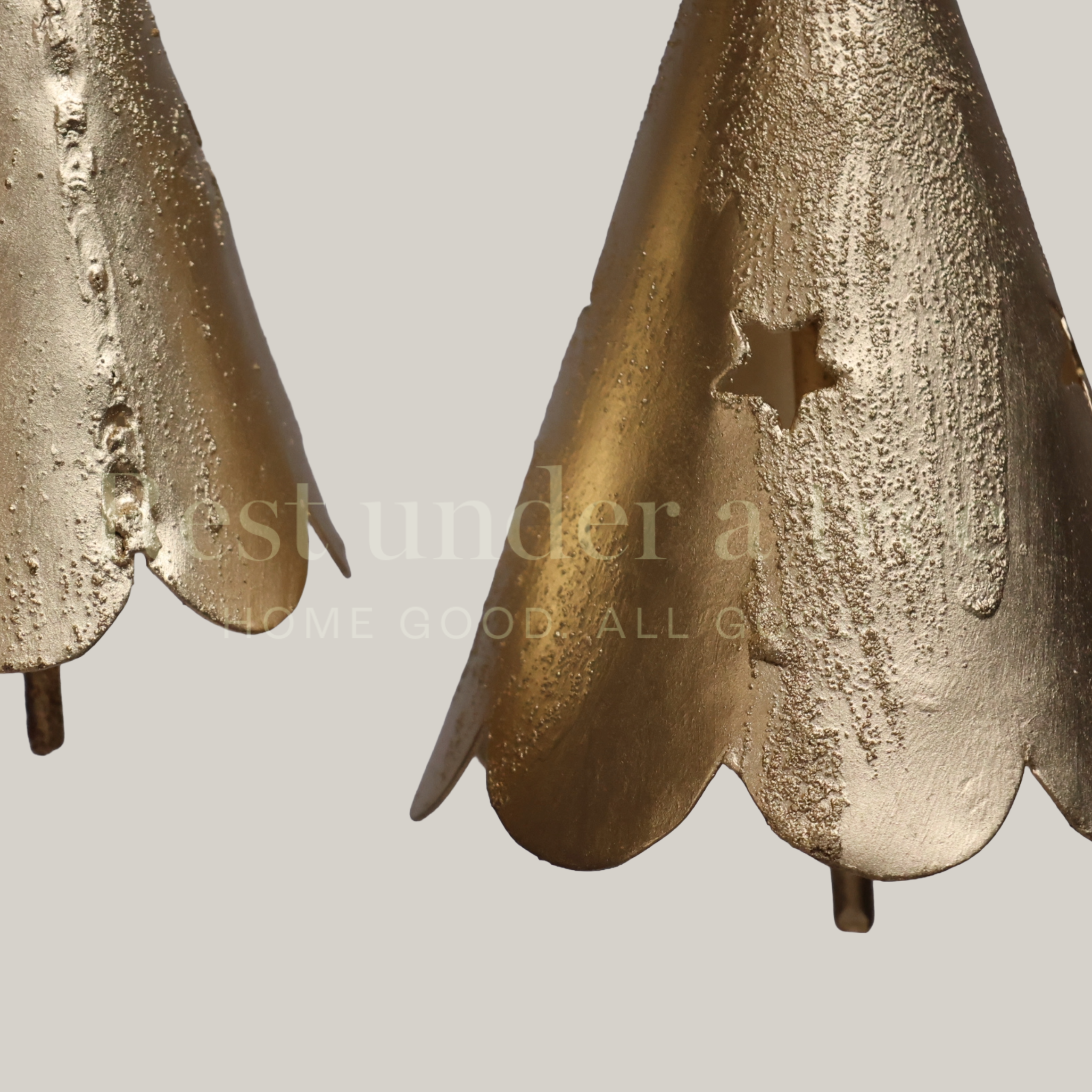 Set de 3 Campanas Doradas R.U.T. – Corte Estrella