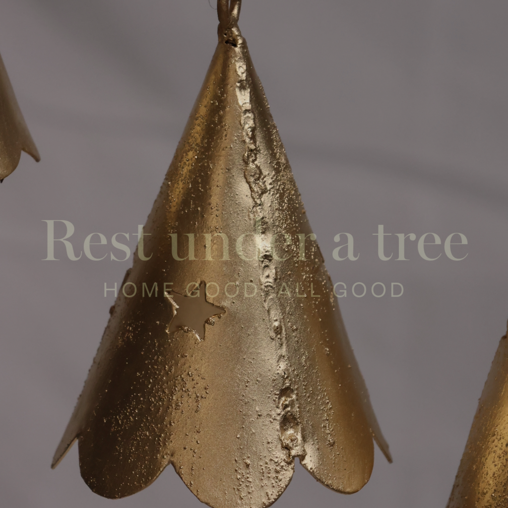 Set de 3 Campanas Doradas R.U.T. – Corte Estrella